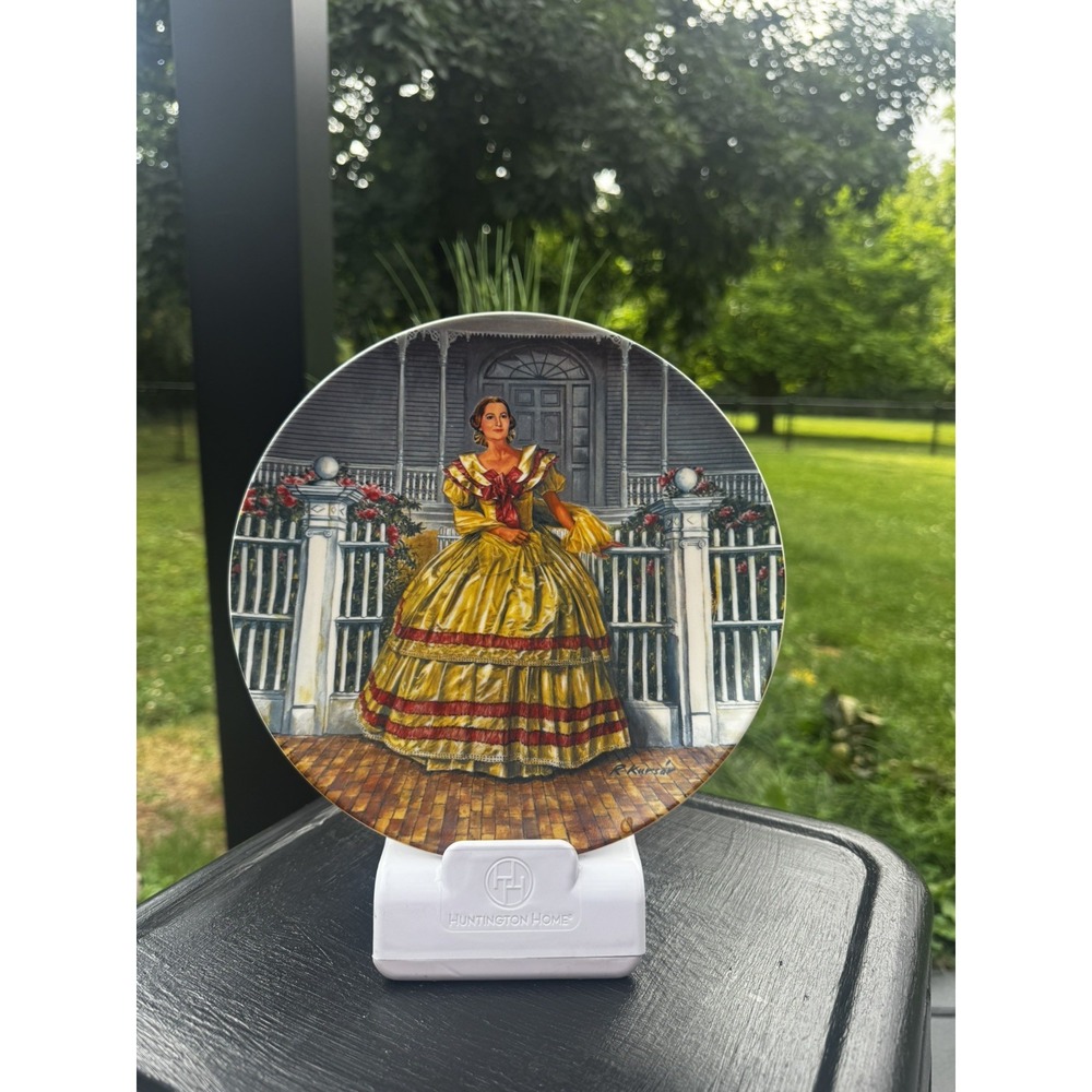 Vintage Melanie MGM Gone With the Wind 1980 Knowles Collector's Plate NIOB